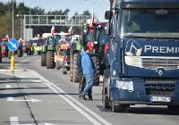 Jak wygląda strajk rolników na przejściu granicznym Gubinek? (ZDJĘCIA)