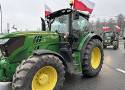 Protest rolników na drodze 713 Ujazd - Rokiciny. Traktorami zablokowali ronda. ZDJĘCIA, WIDEO