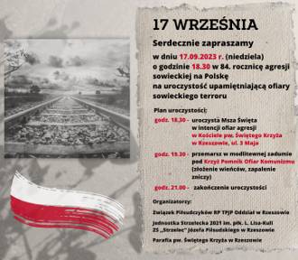 17 września w Rzeszowie: pamięć i protest. 84. rocznica napaści sowieckiej na Polskę