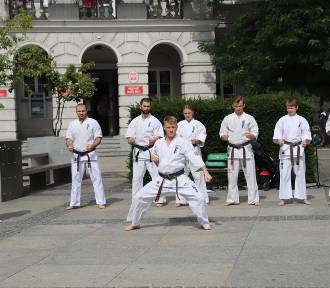 Reprezentacja karateków z Ukrainy gościła w Kielcach. Piękny pokaz i podziękowania