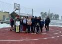 Inauguracja nowopowstałego boiska do koszykówki w Kowalewku