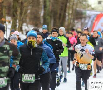 Śnieżna odsłona biegu City Trail w Gdańsku ZDJĘCIA