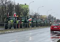 Protest rolników w Kaliszu i w Marchwaczu. ZDJĘCIA