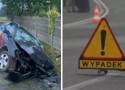 Tragiczny wypadek pod Gliwicami! 37- letni kierowca zmarł na miejscu. Zdarzenie miało miejsce  w Wielowsi-Kotkowie. 