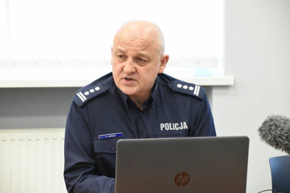 Komenda Powiatowa Policji w Śremie podsumowała miniony rok. Inspektor Sławomir Jądrzak: Zanotowaliśmy 81,3% wykrywalności
