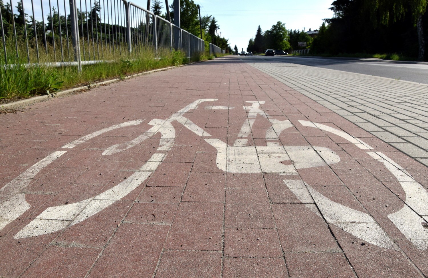 Ścieżka rowerowa w Widnej Górze k