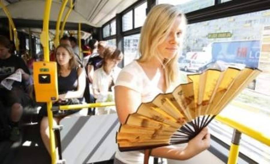 Wrocławianka Elwira Kaśków w autobusie z pl