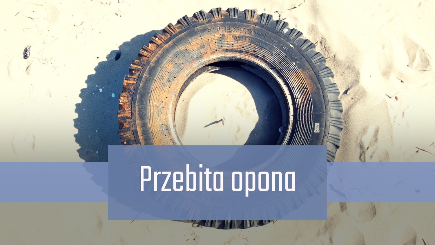 Przebita opona