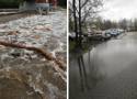 Ulewne deszcze na Śląsku: przekroczone stany ostrzegawcze rzek! Są podtopienia dróg