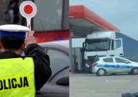 Pijany kierowca tira zatrzymany w Lesznie po sygnale od kierowcy