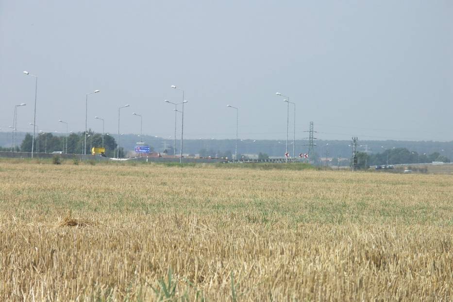 Tereny wzdłuż autostrady A4