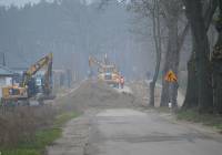 Postępy przy przebudowie drogi Rutki-Sypniewo 