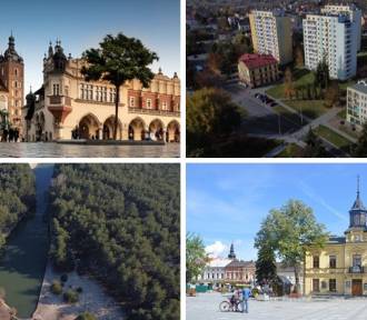 10 największych miast w Małopolsce pod względem powierzchni. Są zaskoczenia