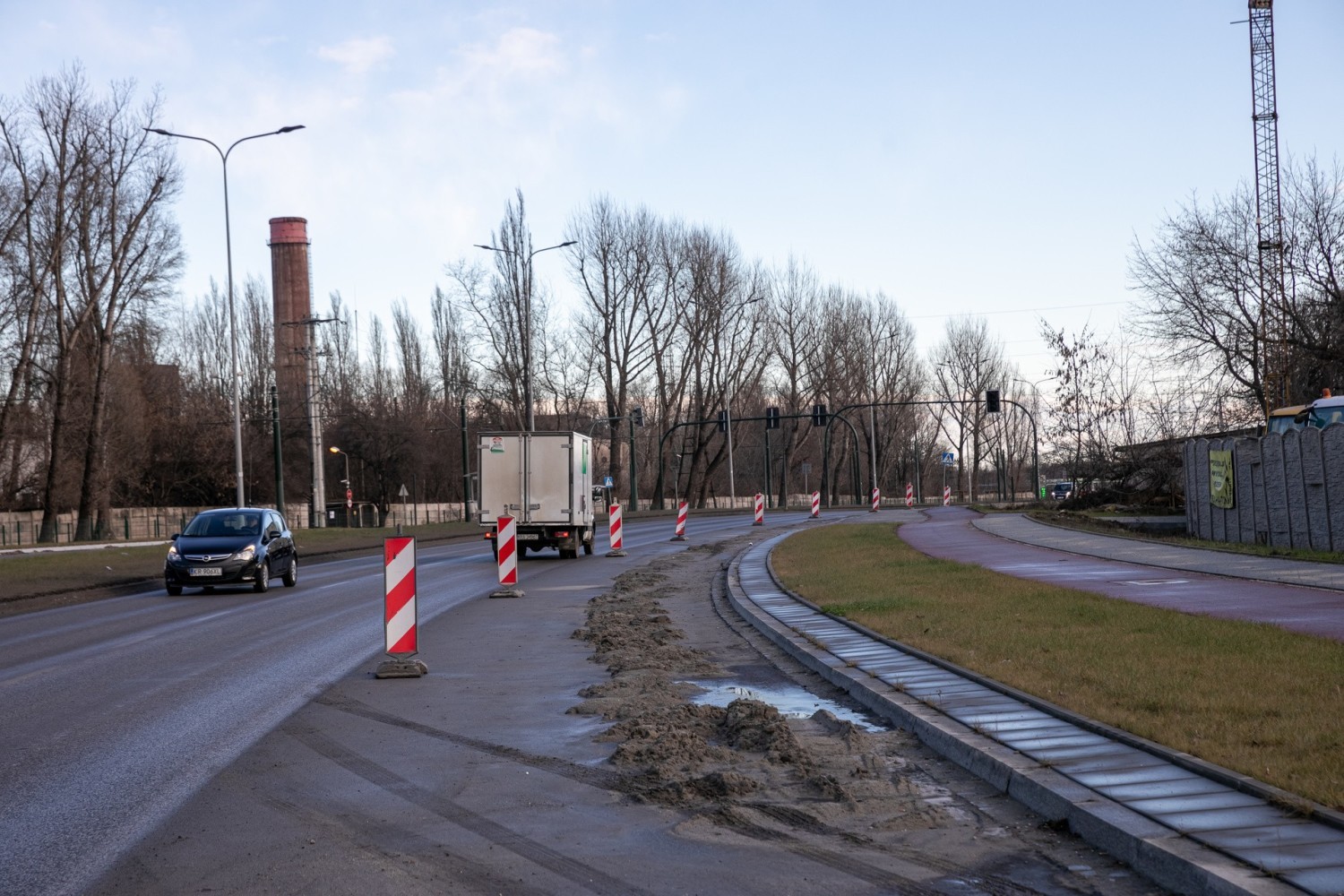 Dobiega końca kolejny rok robót i utrudnień dla kierowców na ulicy Igłomskiej