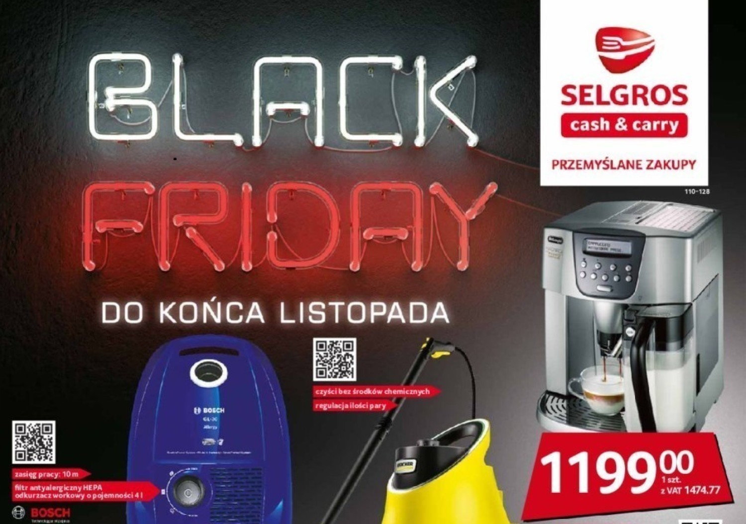 Gazetka sklepu Selgros z okazji Black Friday.