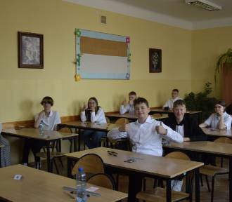 Drugi dzień egzaminów ósmoklasisty w Szkoły Podstawowej nr 4 w Skierniewicach