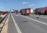 Dwa wypadki na autostradzie A1 w pobliżu Częstochowy. Jeden z nich śmiertelny