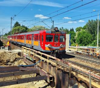 Budują nowe przejście podziemne przy przystanku Kraków Mydlniki Wapiennik