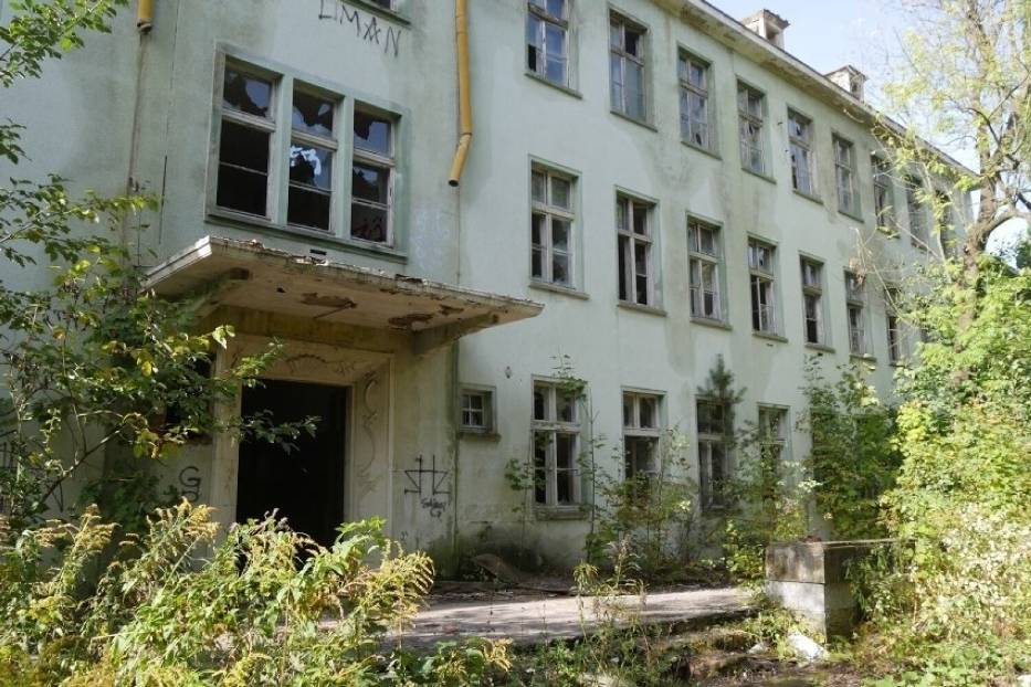 Opuszczony szpital wojskowy w Legnicy