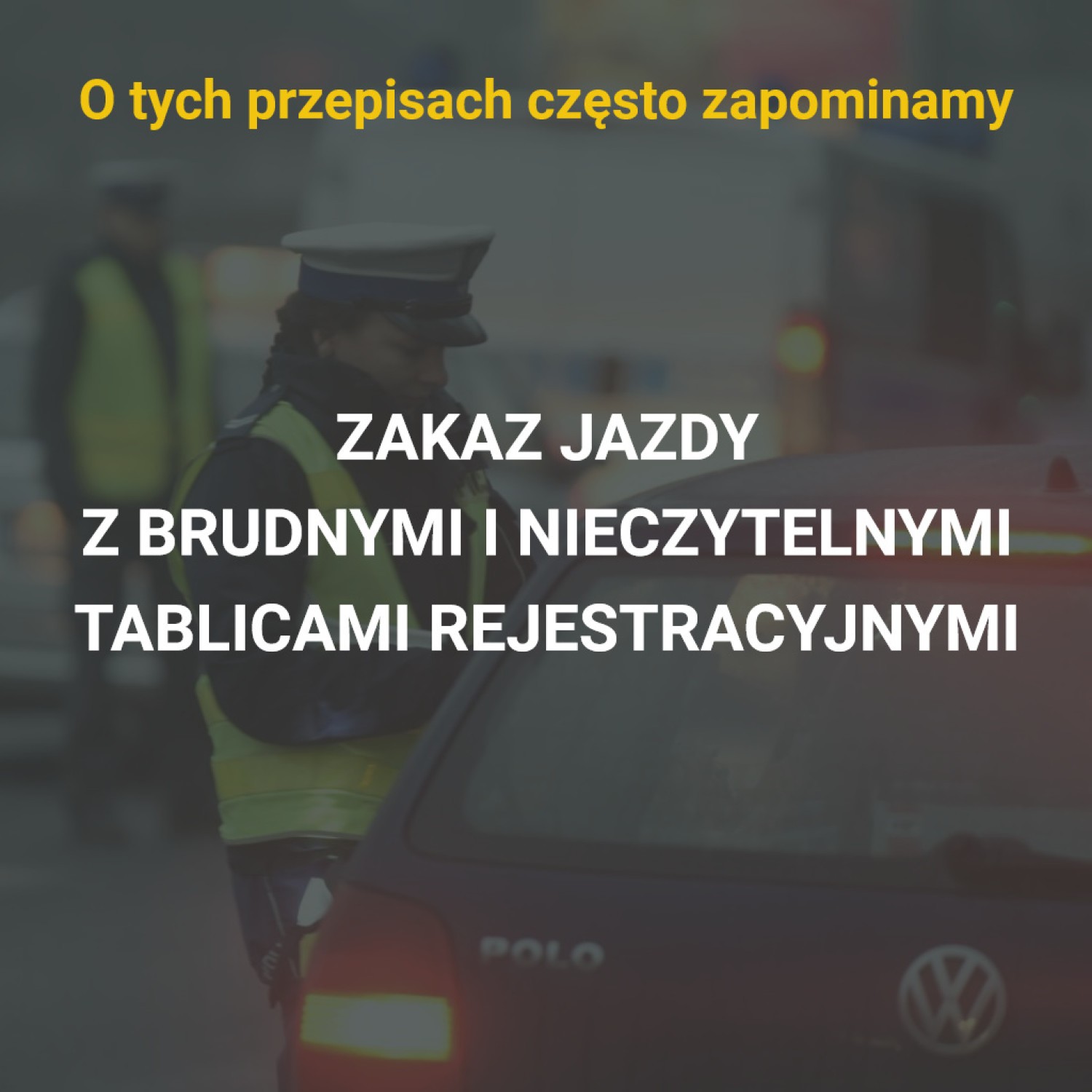 Wielu kierowców zapomina o kilku podstawowych przepisach
