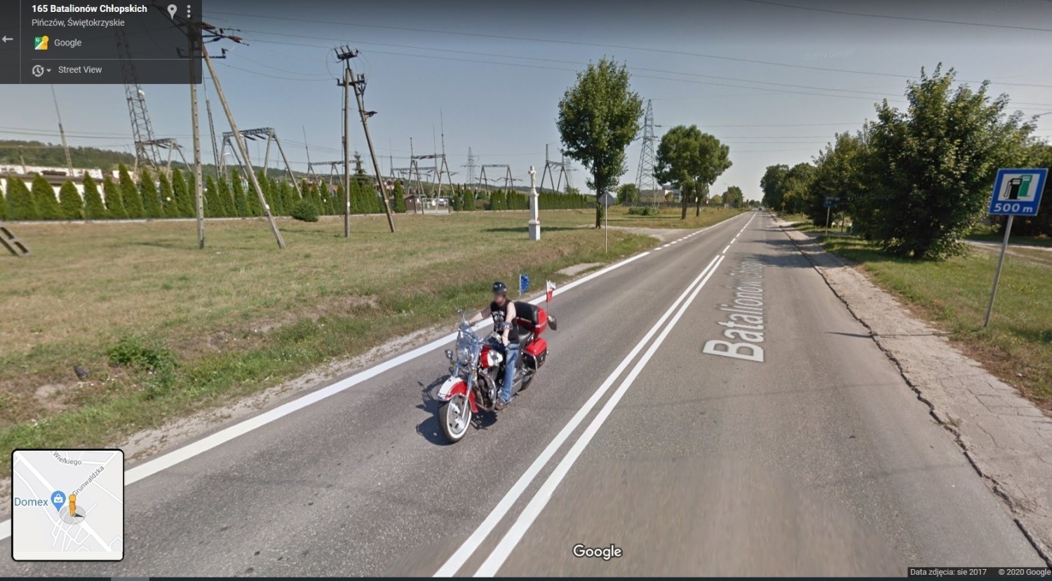 Mamy Cię! Upolowani przez pojazd z logo Google na ulicach Pińczowa. Może to Ty jesteś na którymś zdjęciu?