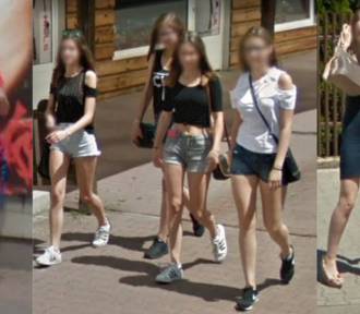 Moda na ulicach Wielunia. Stylizacje mieszkańców uchwycone przez Google Street View