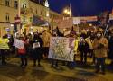 Protest Strajku Kobiet w Częstochowie, po śmierci 37-letniej Agnieszki. Manifestowało ponad 150 osób