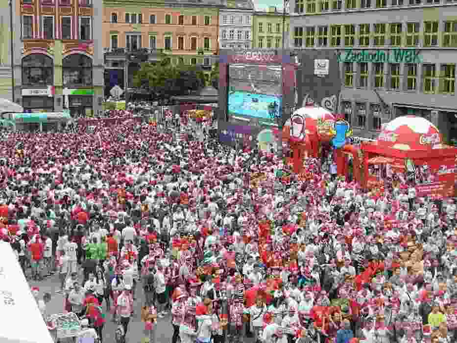 W piątek nie wszyscy zmieścili się w fanstrefie