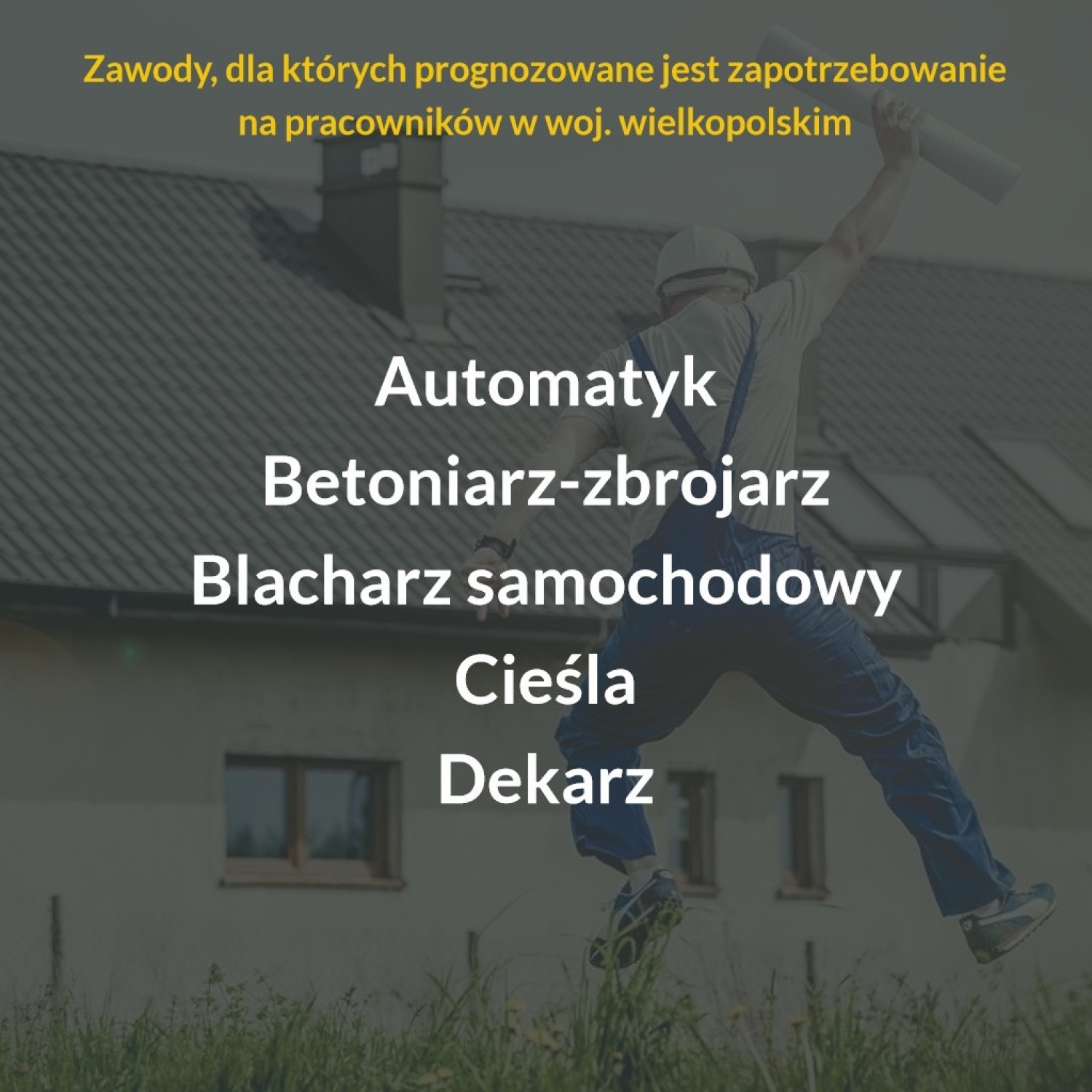 Na liście znalazło się 46 zawodów