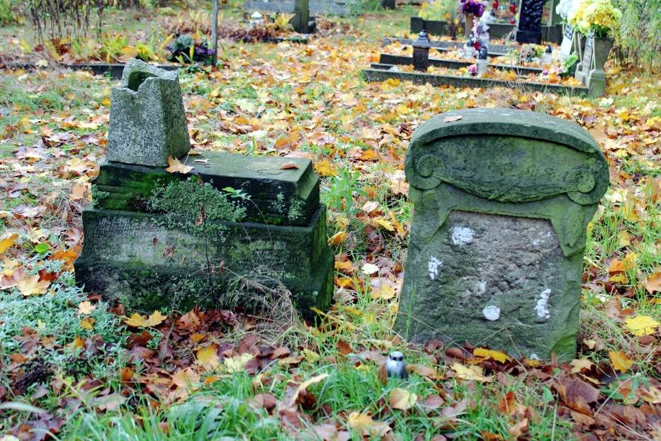 Zaniedbany cmentarz na Biechowie w Głogowie