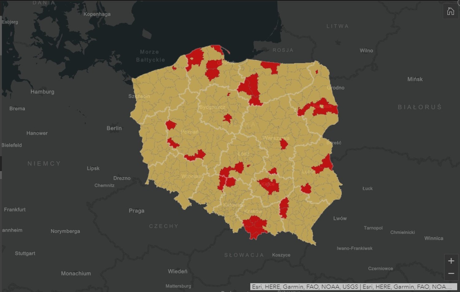 W Polsce od 10