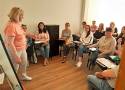 Uchodźcy z Ukrainy uczą się języka polskiego. Goleniów pomaga