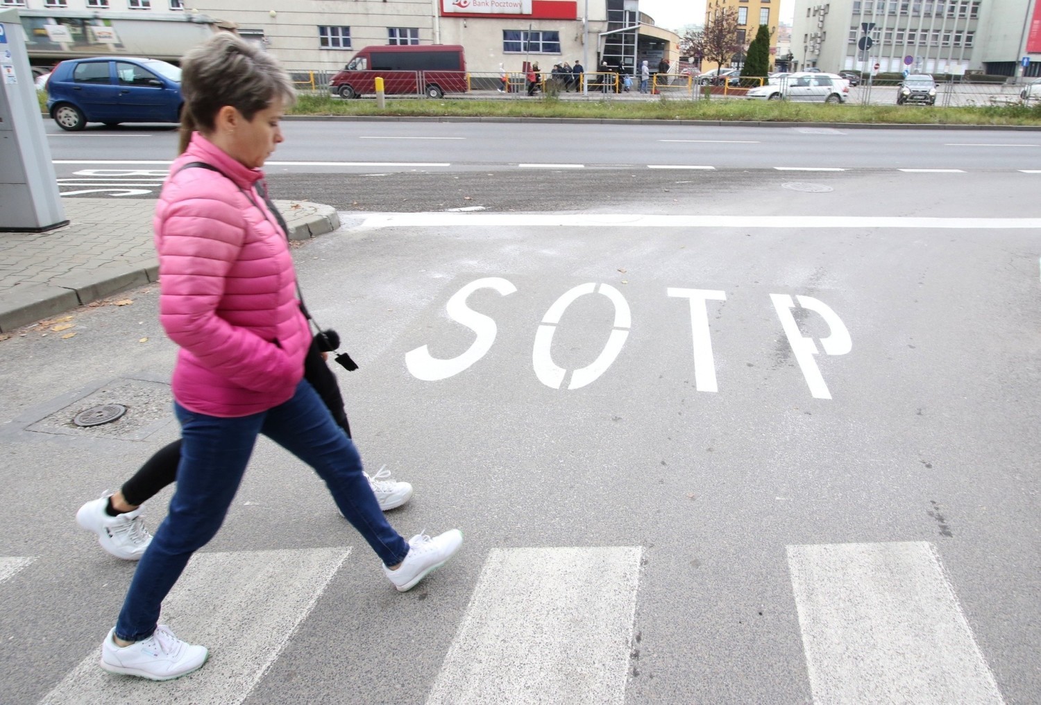 Znak z błędem na drodze w Kielcach. "SOTP" wywołał falę komentarzy