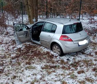 Samochód uderzył w drzewo w Bydgoszczy. Jedna osoba w szpitalu [zdjęcia]