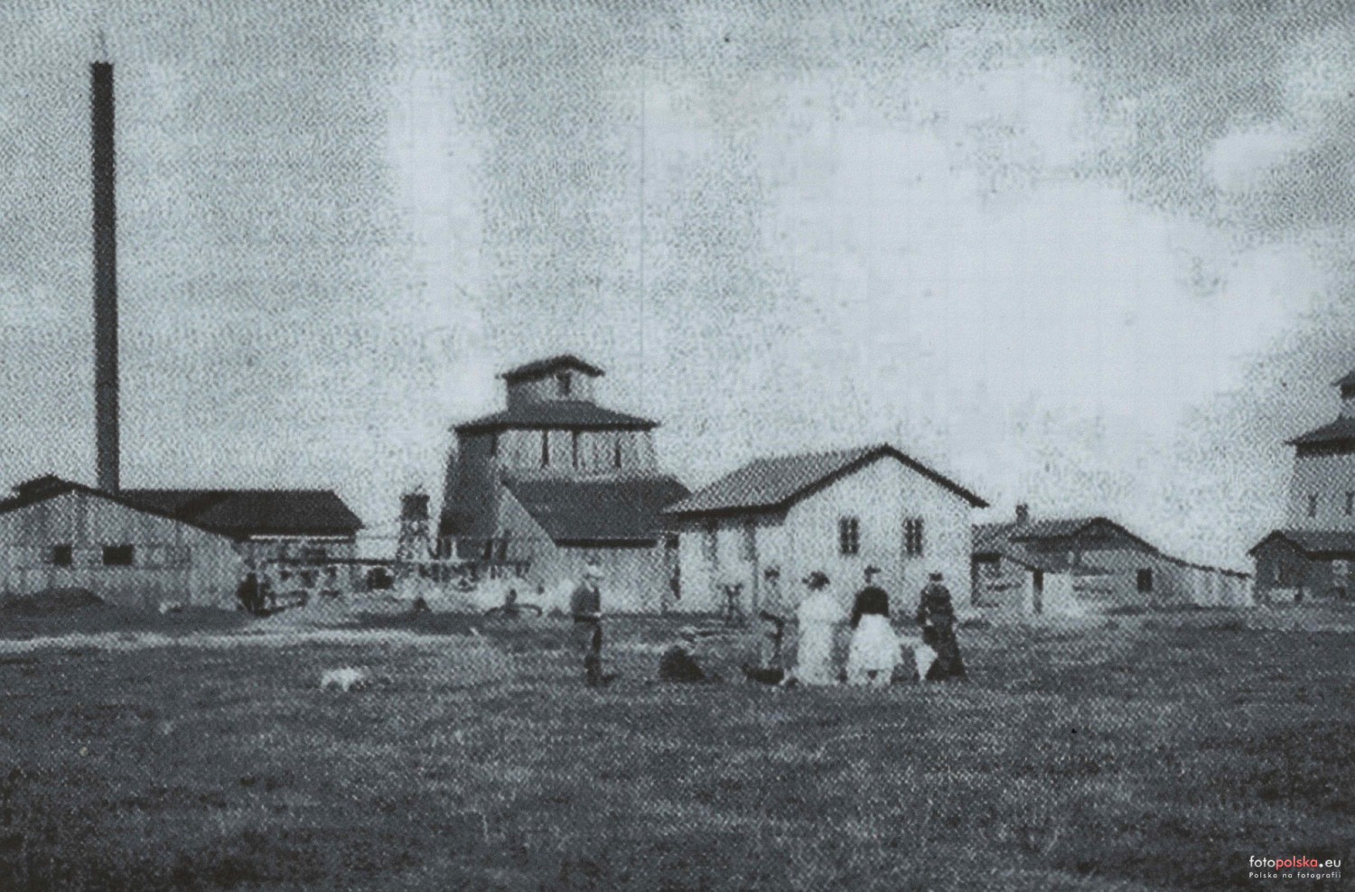 Kopalnia “Brzeszcze” na zdjęciu z 1905 roku