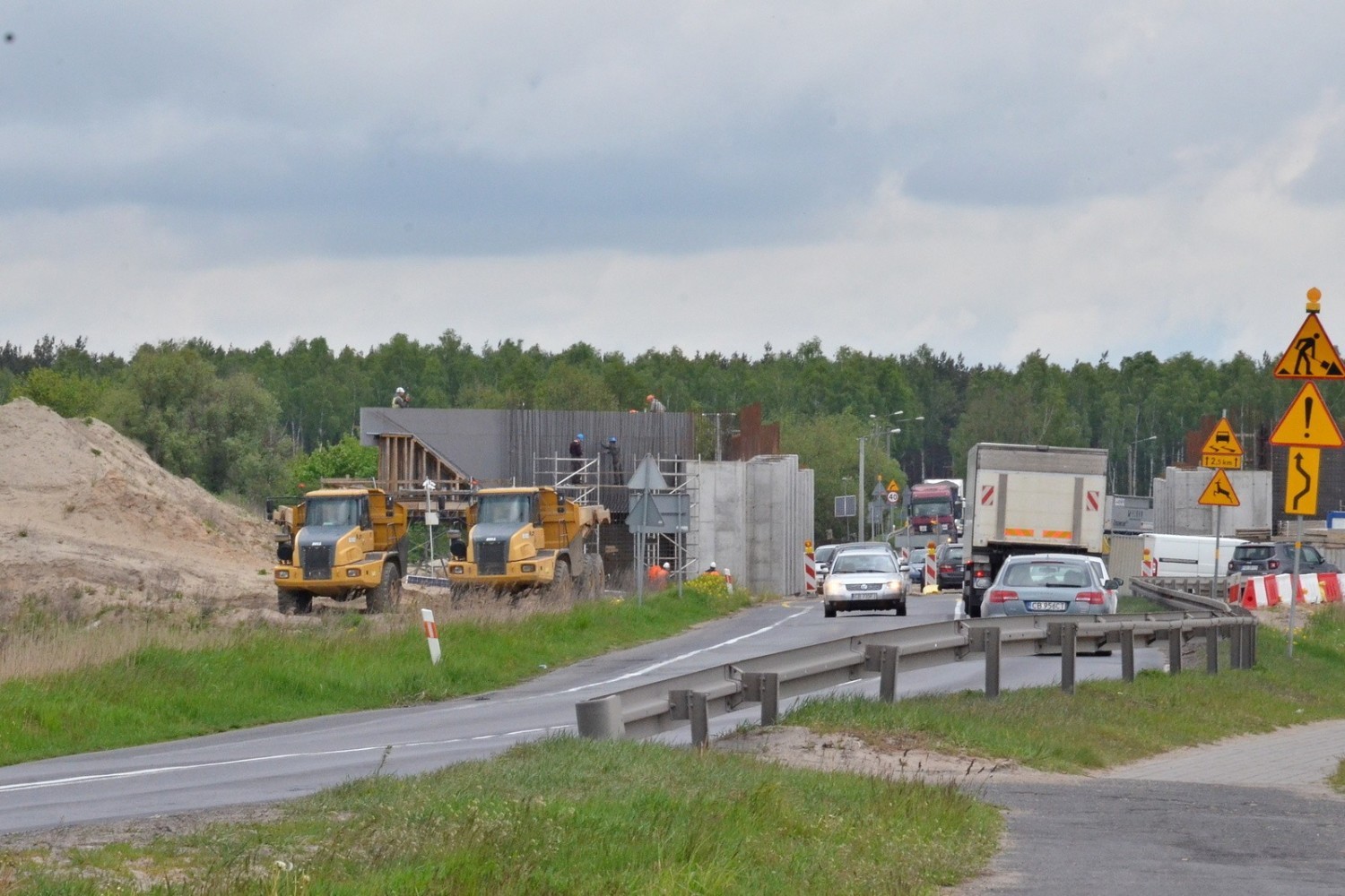 Budowa S-5 w rejonie Zamościa i Rynarzewa