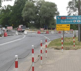 Droga z Krosna Odrzańskiego do Połupina nadal zamknięta. Otwarcia nie było!
