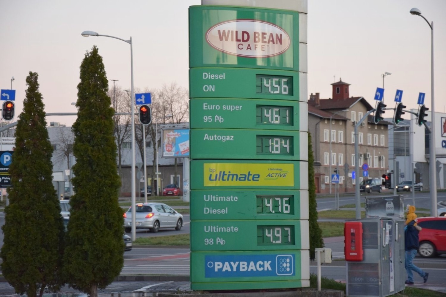 Stacja BP - al. Wojska Polskiego w Zielonej Górze