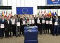 Uczniowie z Zespołu Szkół Technicznych w Chełmie wzięli udział w sesji specjalnej Parlamentu Europejskego w Strasburgu