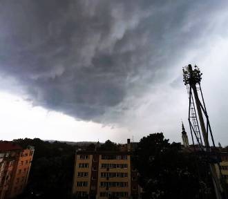 Silne burze przeszły przez Dolny Śląsk. Nie żyje kobieta przygnieciona drzewem