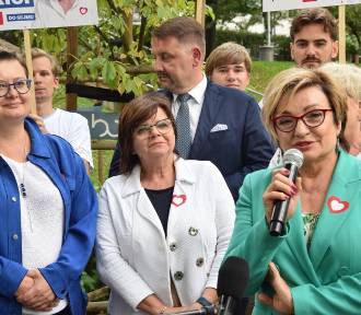 Kobiety na wybory w Bielsku-Białej. Parlamentarzystki zachęcały panie do głosowania