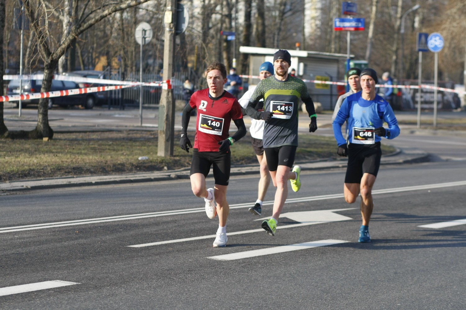 Bielański Bieg Chomiczówki Warszawa 2019. Im nie był straszny mróz!