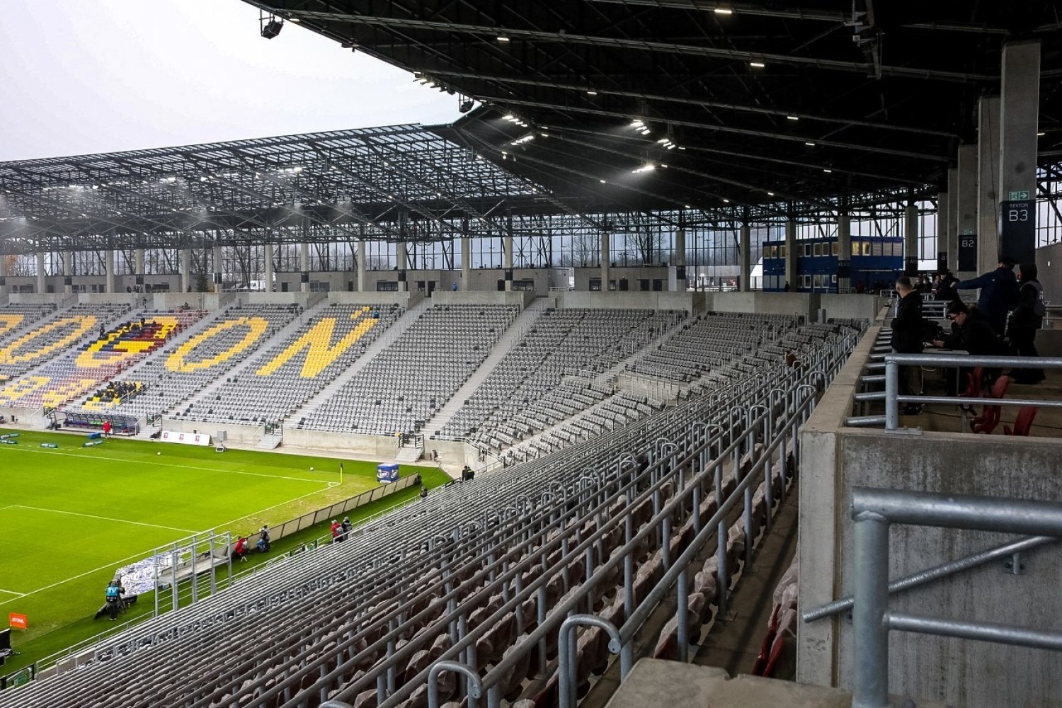 Stadion Pogoni Szczecin - stan 19 grudnia 2020