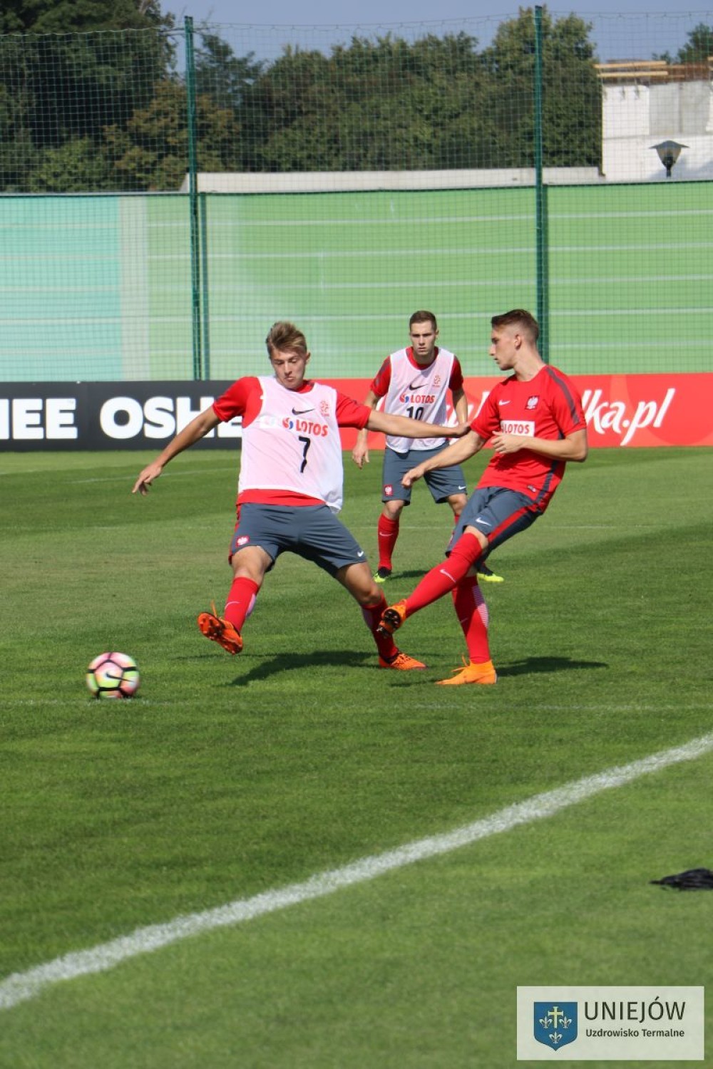 Zobacz jak trenowała piłkarska kadra Polski U-20 w Uniejowie
