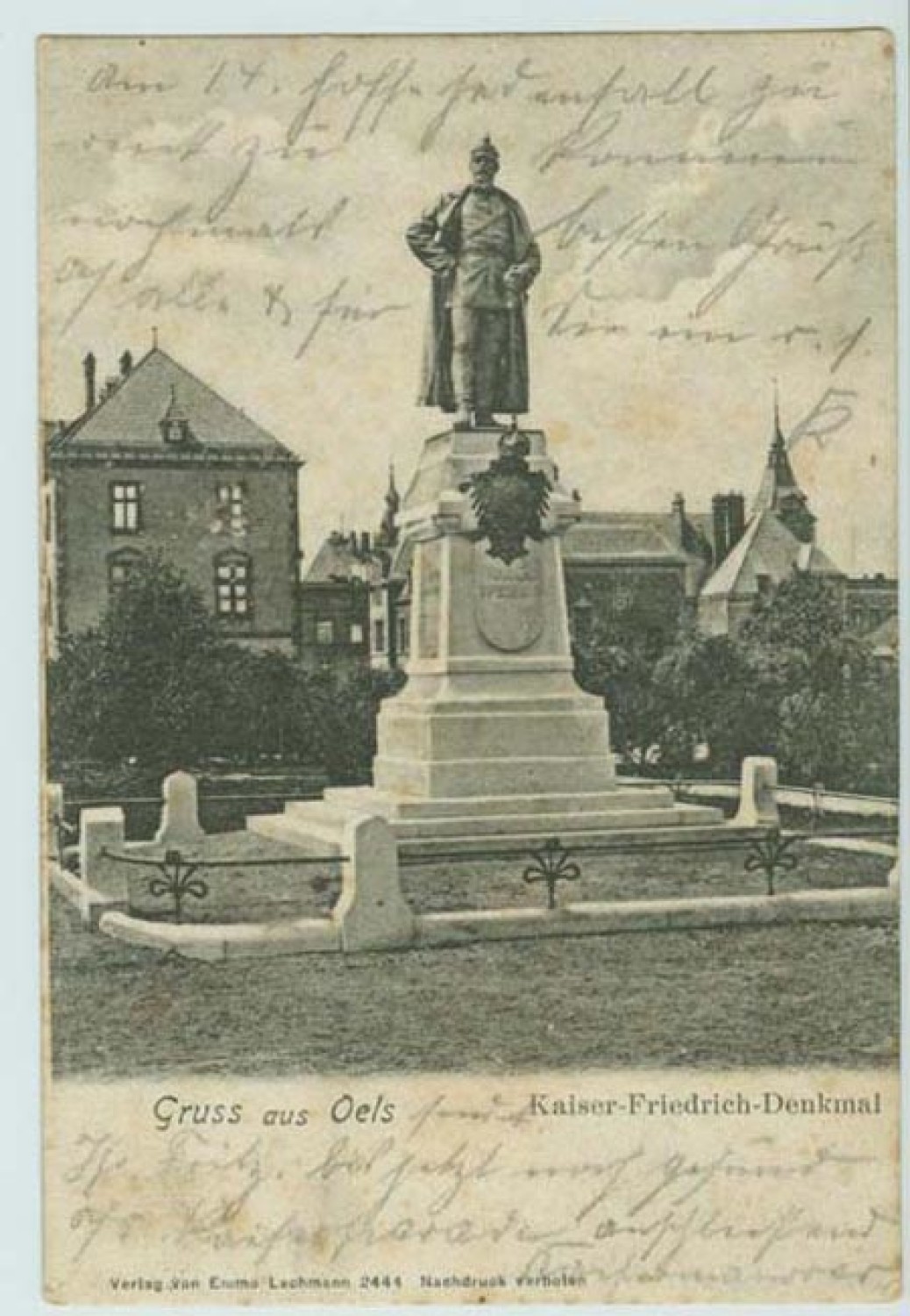 Denkmal Fridrich III - Nieistniejący pomnik cesarza Fryderyka III