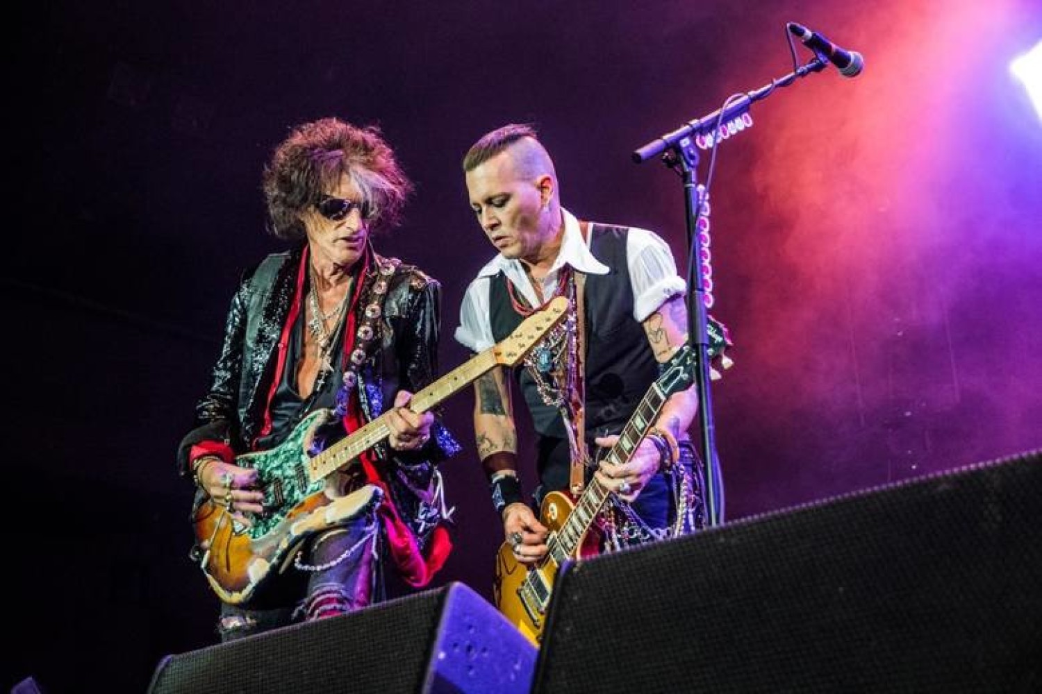 Johnny Depp z Hollywood Vampires