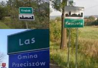 TOP 21 najdziwniejszych nazw miejscowości w zachodniej Małopolsce