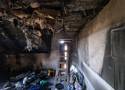 Pożar domu po uderzeniu pioruna w Srocku, pięciosobowa rodzina szuka pomocy ZDJĘCIA