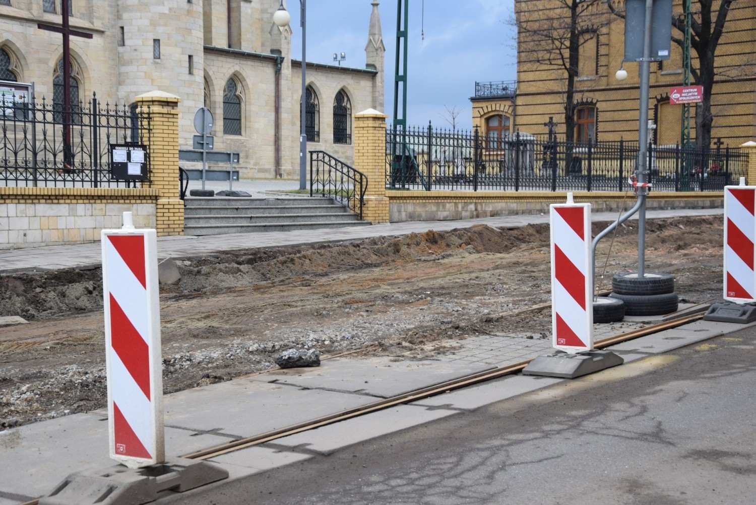 W Chorzowie trwa przebudowa ulicy 3 Maja