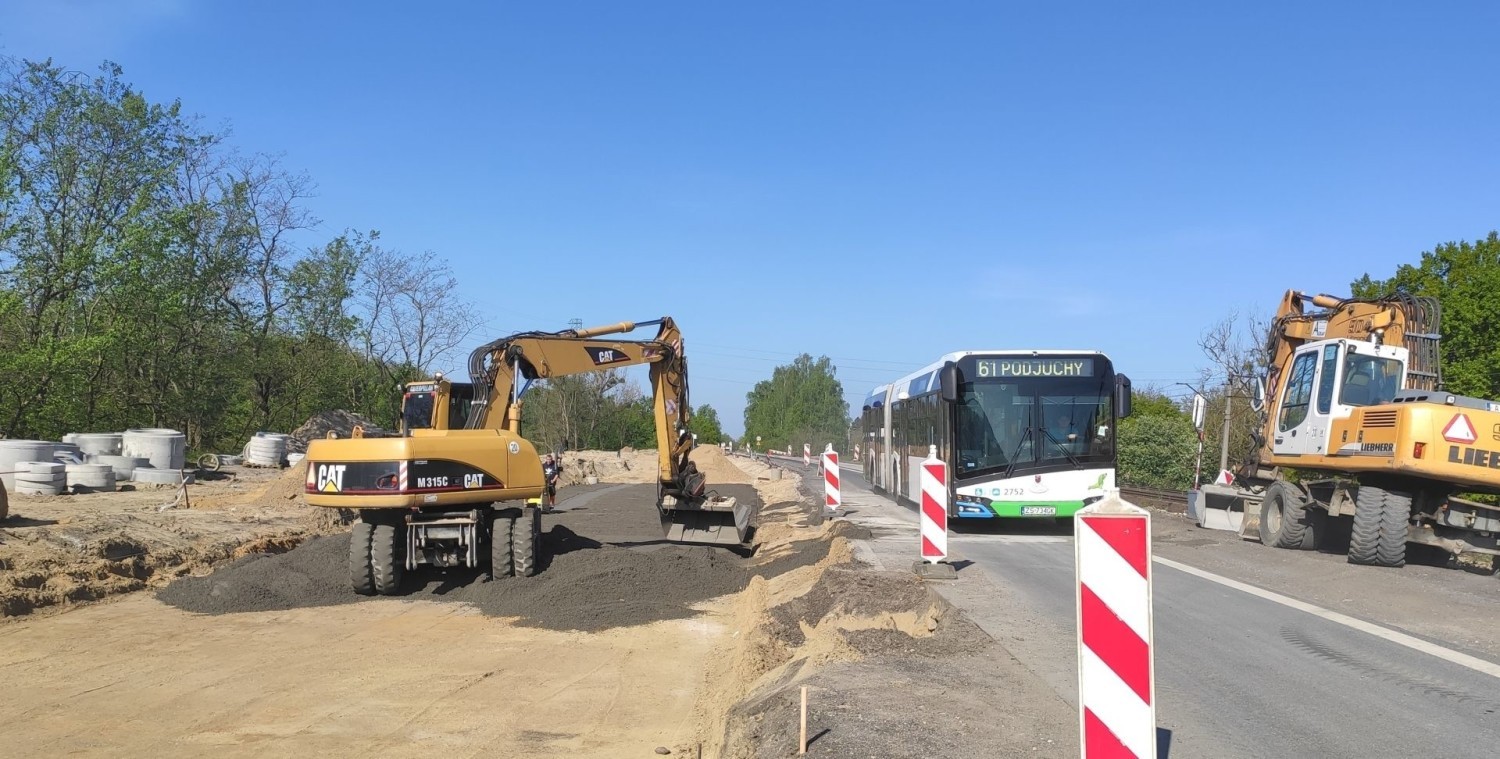 Węzeł Granitowa w Szczecinie - budowa